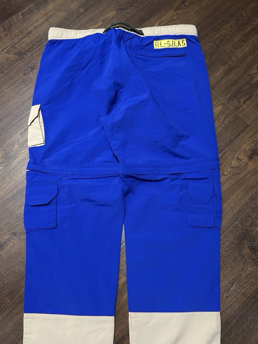 POLO RALPH LAUREN CONVERTIBLE WATER-RESISTANT WINDBREAKER PANTS TO SHORTS LARGE - Picture 11 of 16